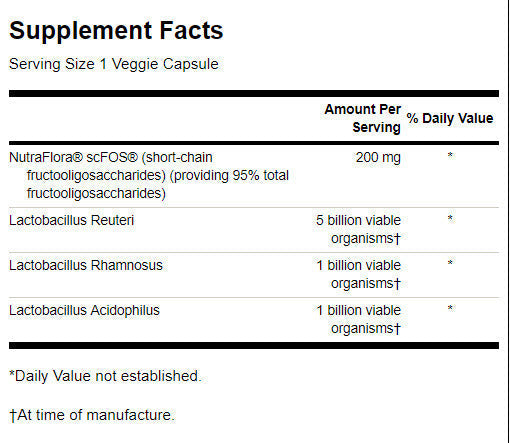 L. Reuteri Plus - 30 capsules - Nutra Best Europe