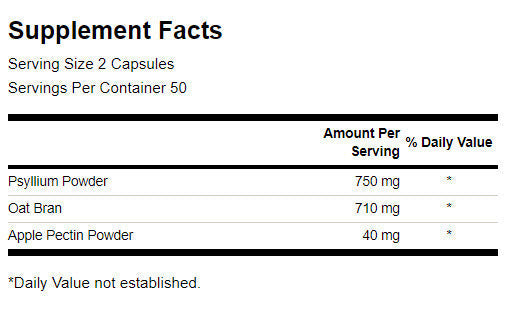 Tri-Fiber Complex - 100 capsules - Nutra Best Europe