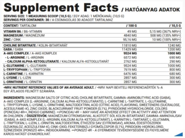 GH Powder (GH + Sleep) | Performance Growth Hormone Support Formula - 315 grams - Nutra Best Europe