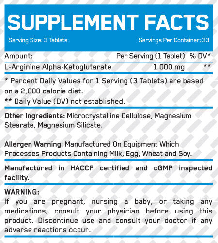 AAKG 1000 mg/100 tabletta