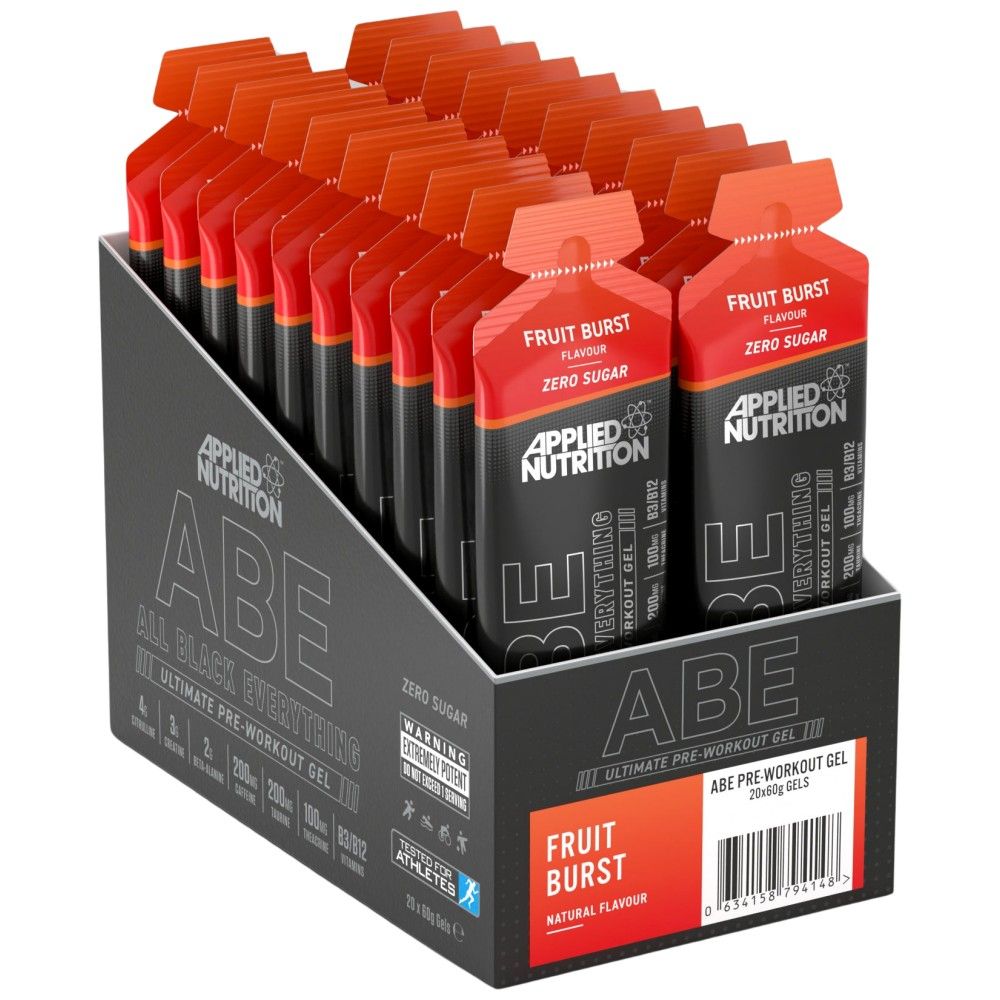 ABE gél | All Black Everything Pre-Workout - 20 x 60 gramm
