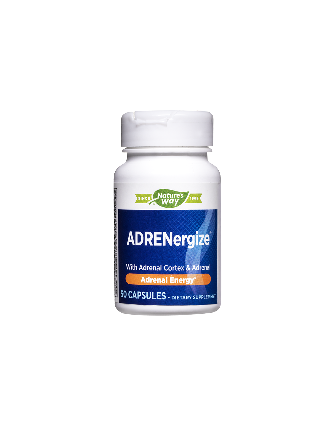 ADRENergize – stresszoldó és mellékvese-támogatás, 50 kapszula a természet szerint
