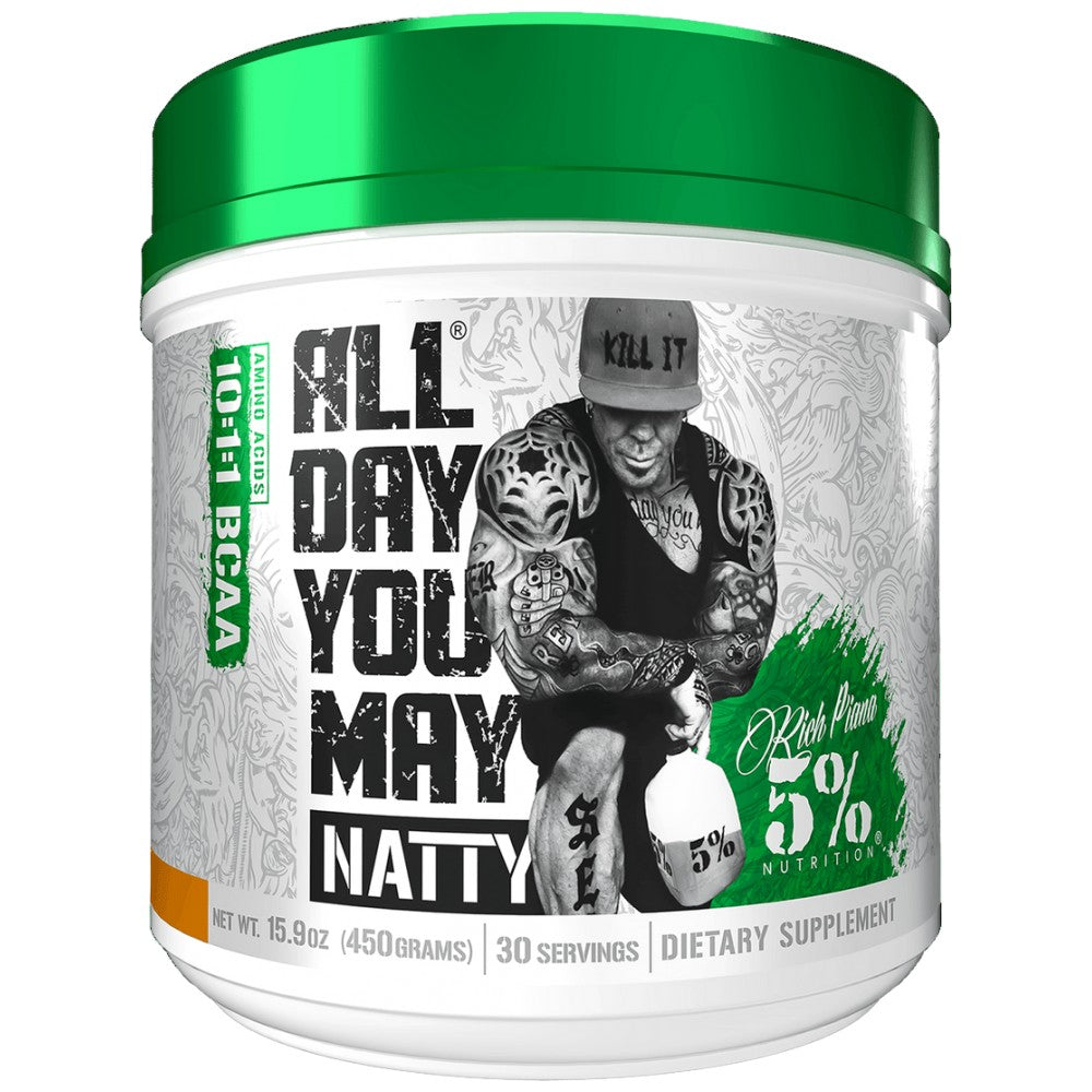 All Day You May | Natty BCAA 10:1:1 Ratio 450 grams - Nutra Best Europe