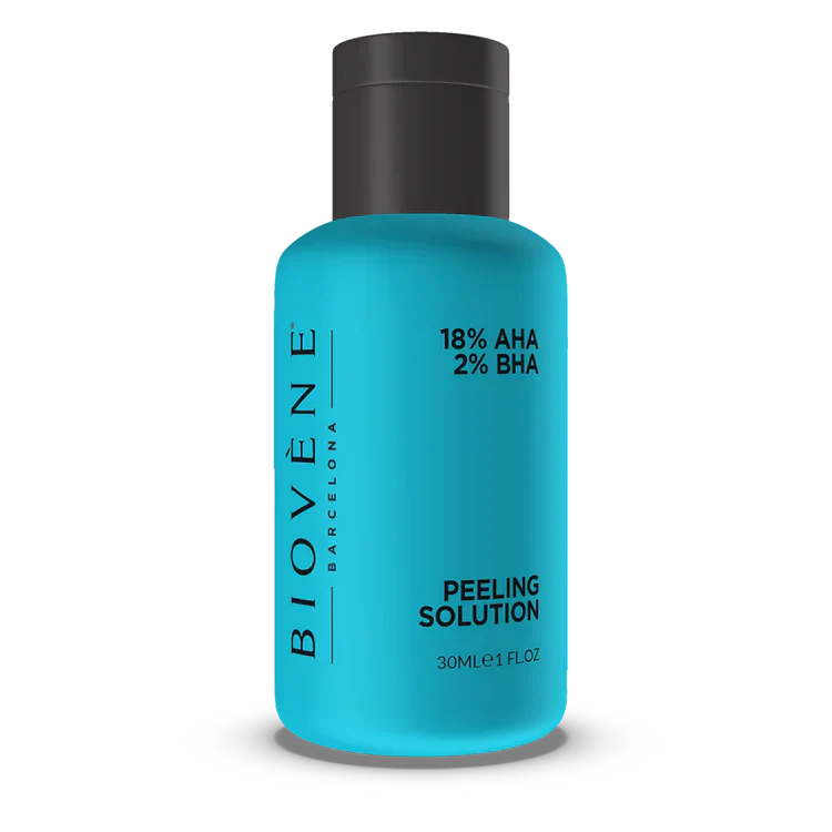 Peeling oldat AHA + BHA mélytisztításra és bőrmegújításra 30 ml