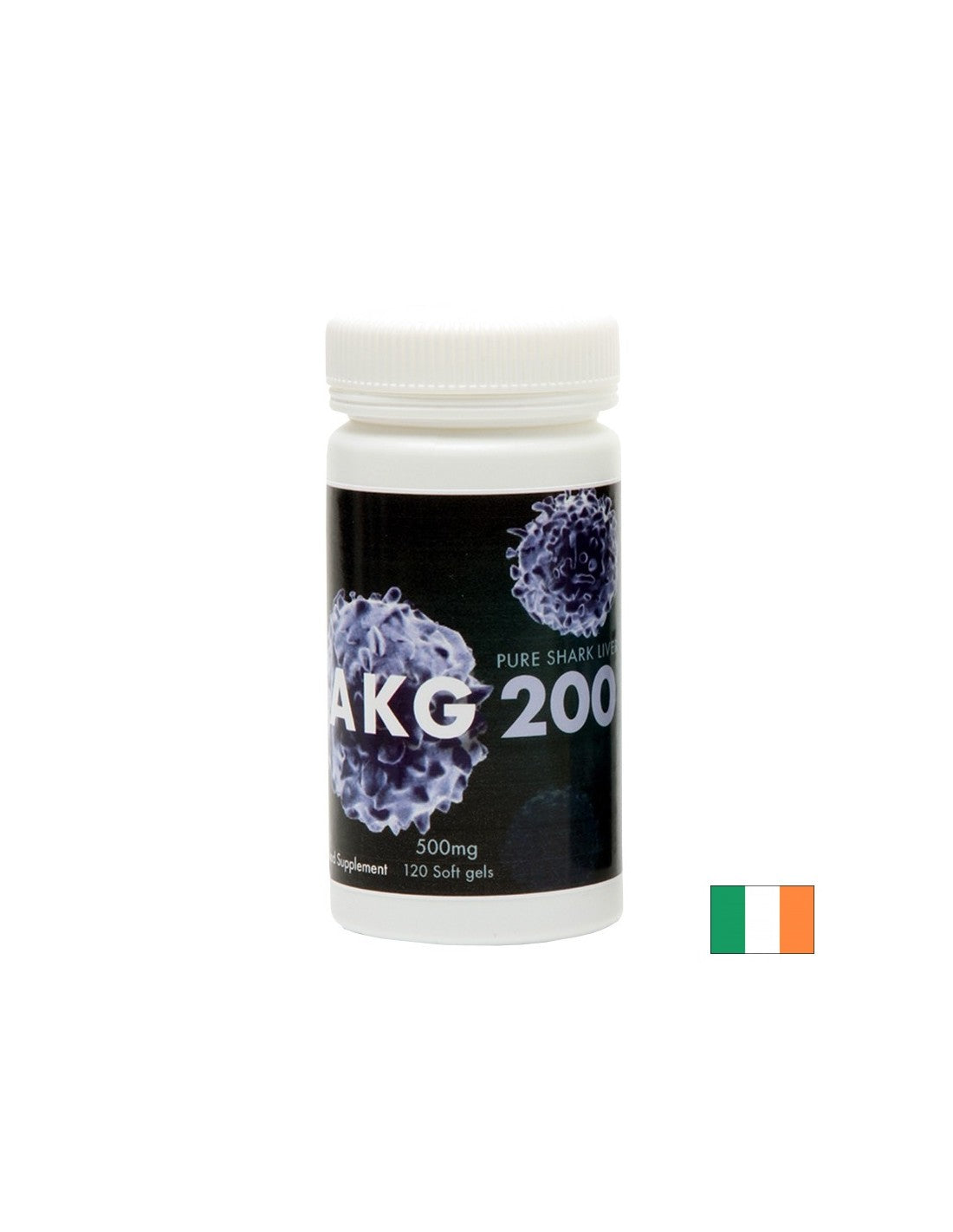 Cápamájolaj AKG 200 - Immunitás és szívegészség, 120 lágyzselé kapszula