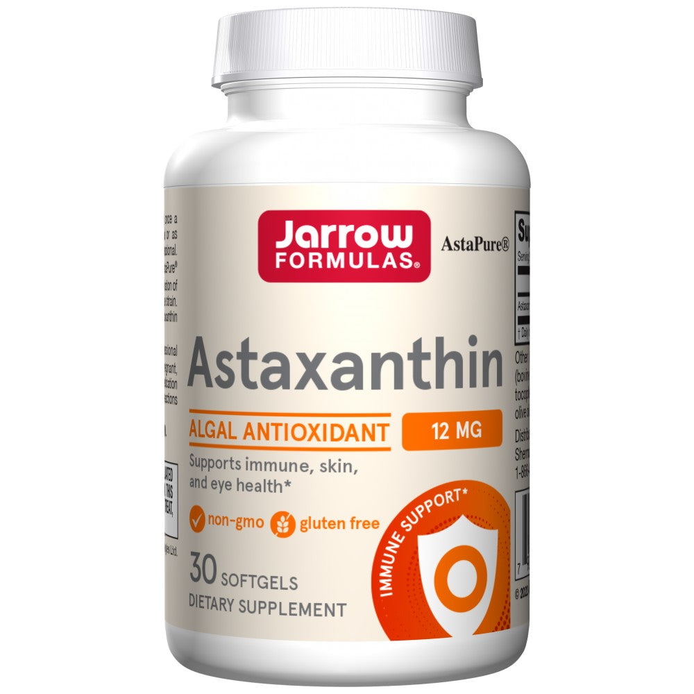 Astaxanthin 12 mg - 30 Gel capsules - Nutra Best Europe