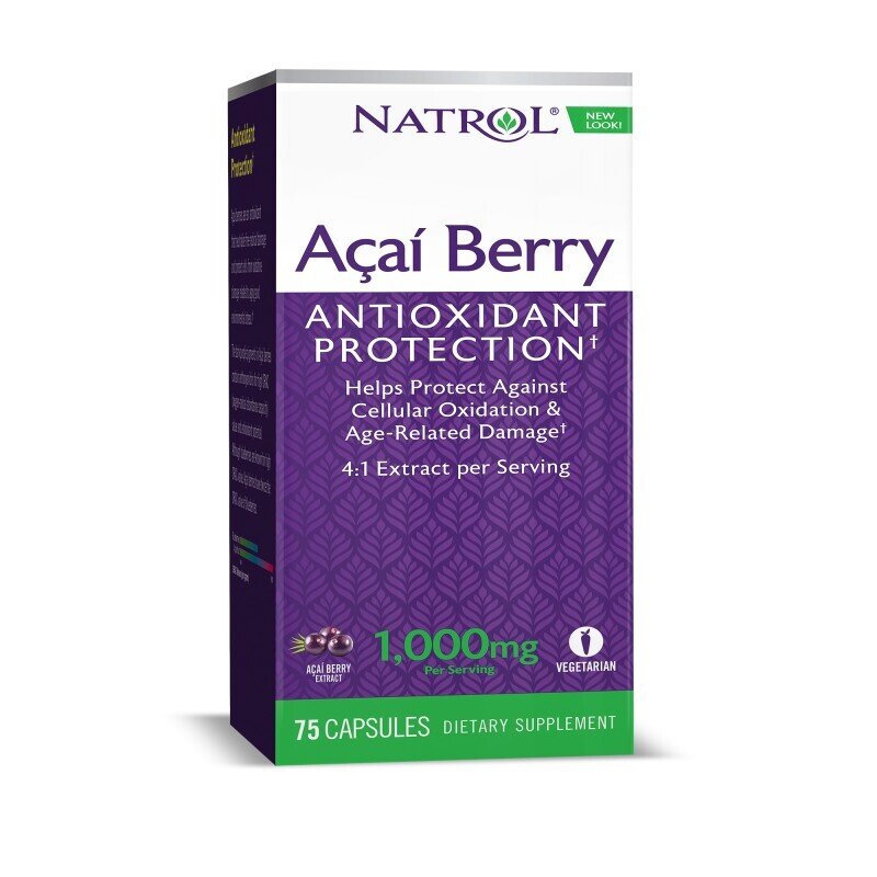 Acai 1000mg/60 +15 Vcaps.