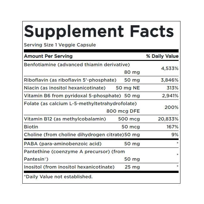 Aktivált B-Complex High Potency and Bioavailability 430 mg - 60 kapszula