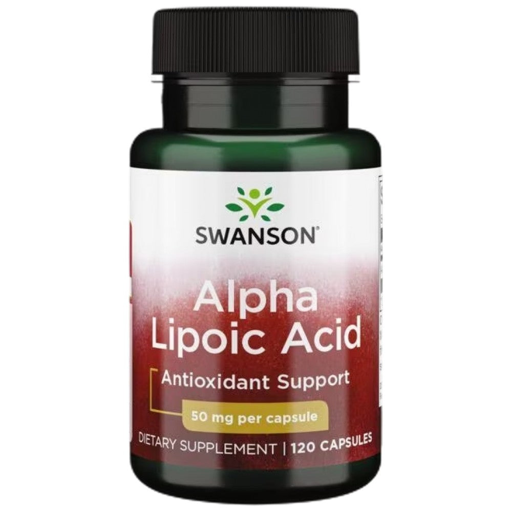 Alpha Lipoic Acid 50 mg - 120 capsules - Nutra Best Europe