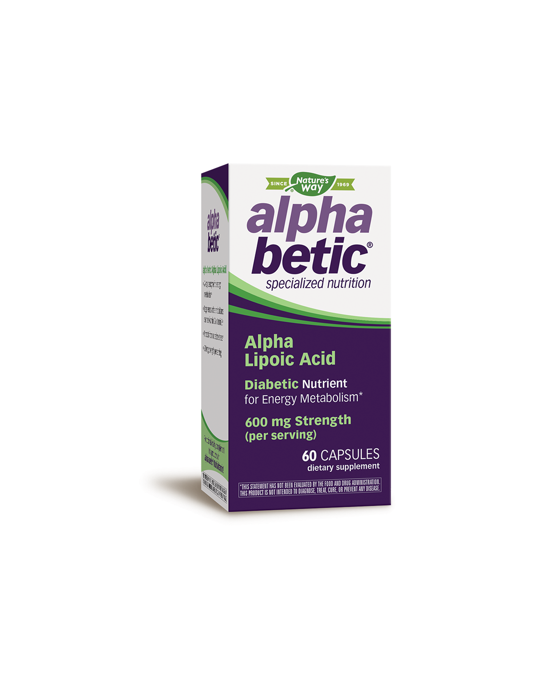 AlphaBetic® Alpha Lipon Acid 200 mg x 60 kapszula Nature's Way