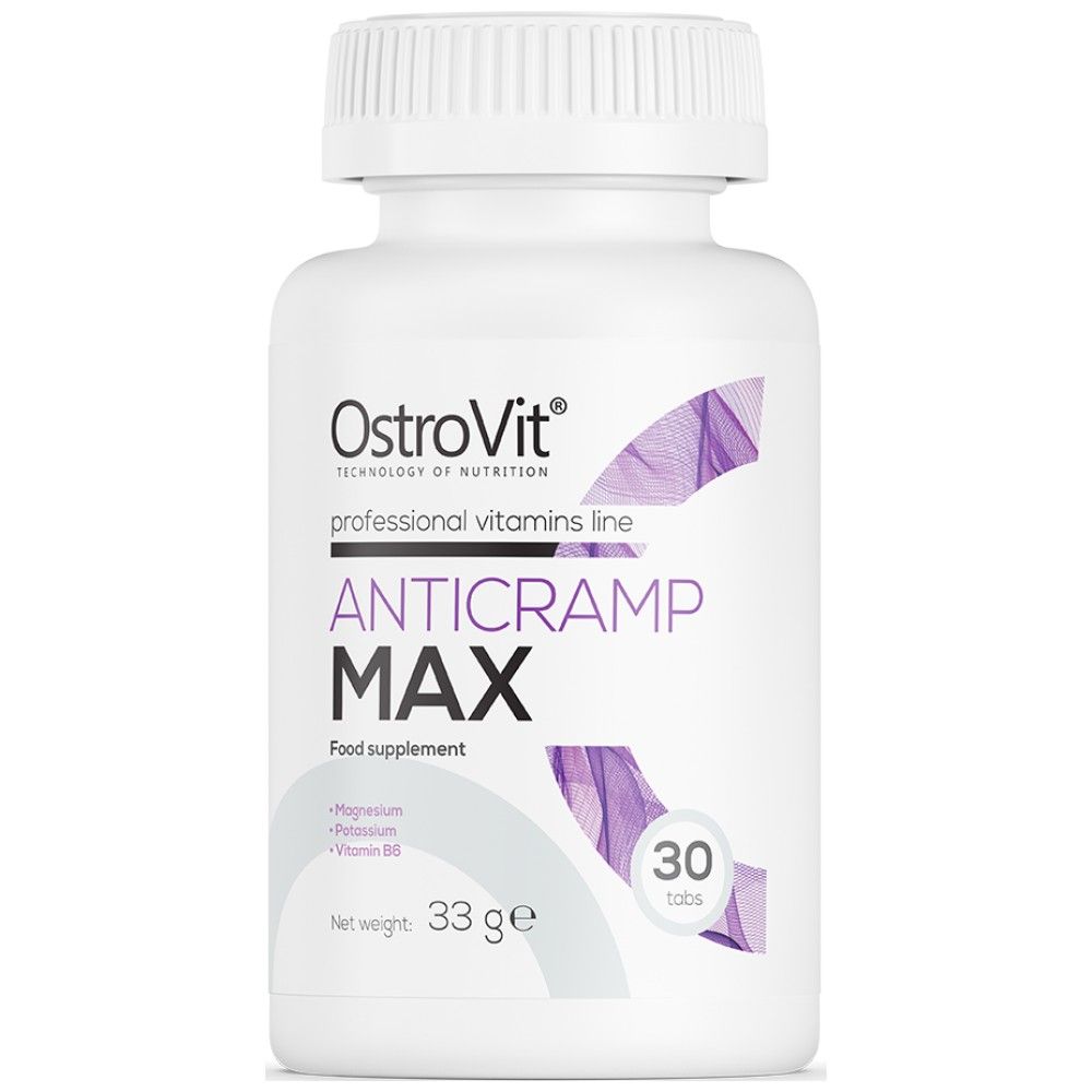 AntiCramp MAX - 30 Tablets - Nutra Best Europe