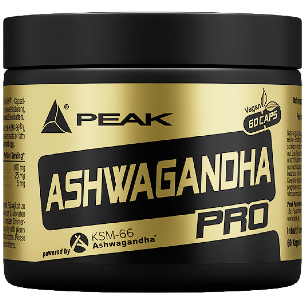 Ashwagandha Pro KSM-66 500 mg - 60 kapszula