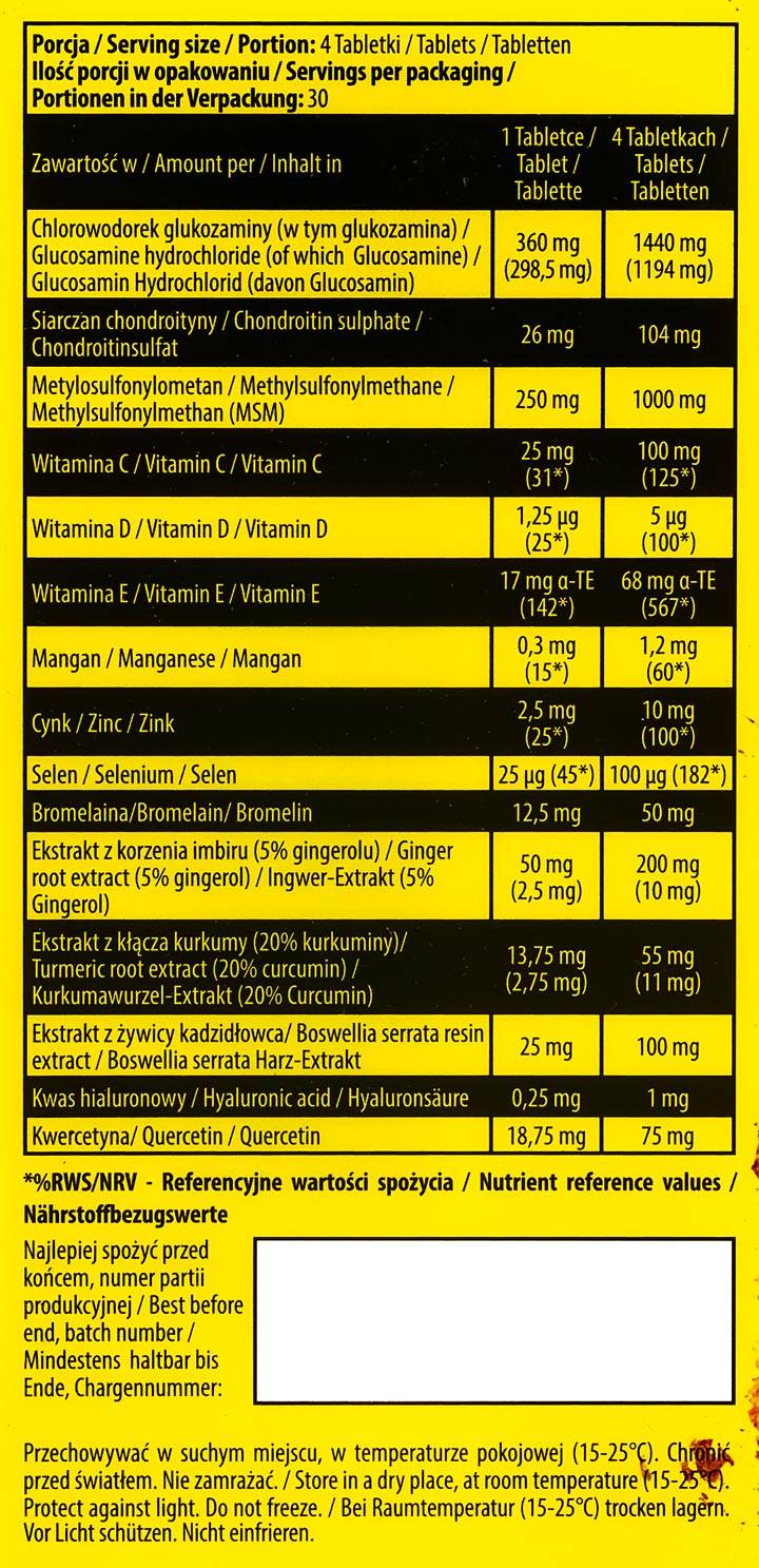 Tengely/ízületi komplexum - 120 tabletta