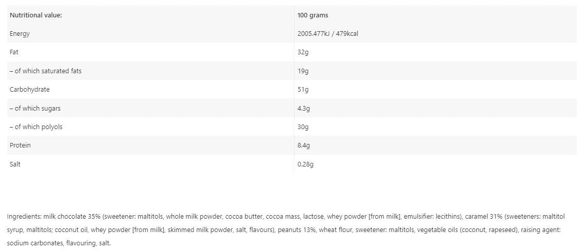 NutLove White Cookie | Caramel, Peanut & Coconut - 128 grams - Nutra Best Europe