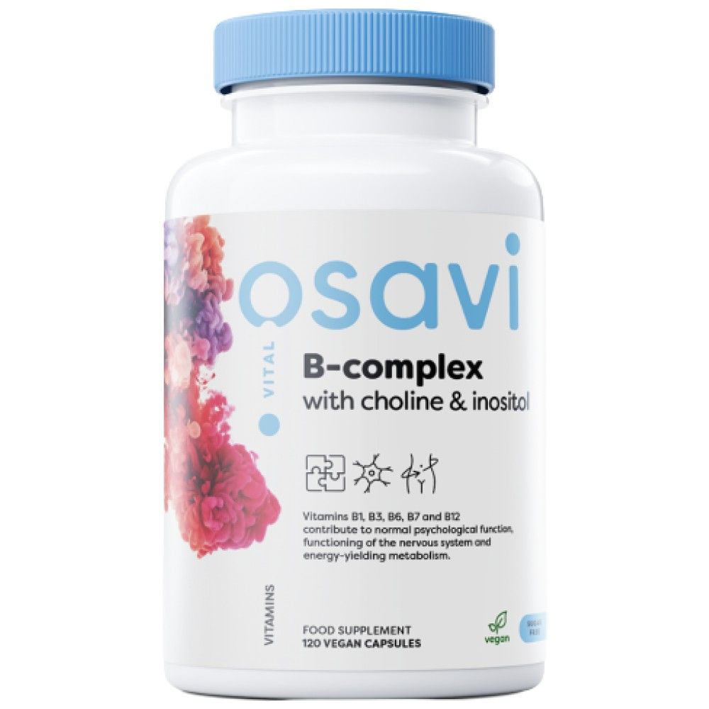 B-komplex kolinnal & Inozitol - 120 kapszula