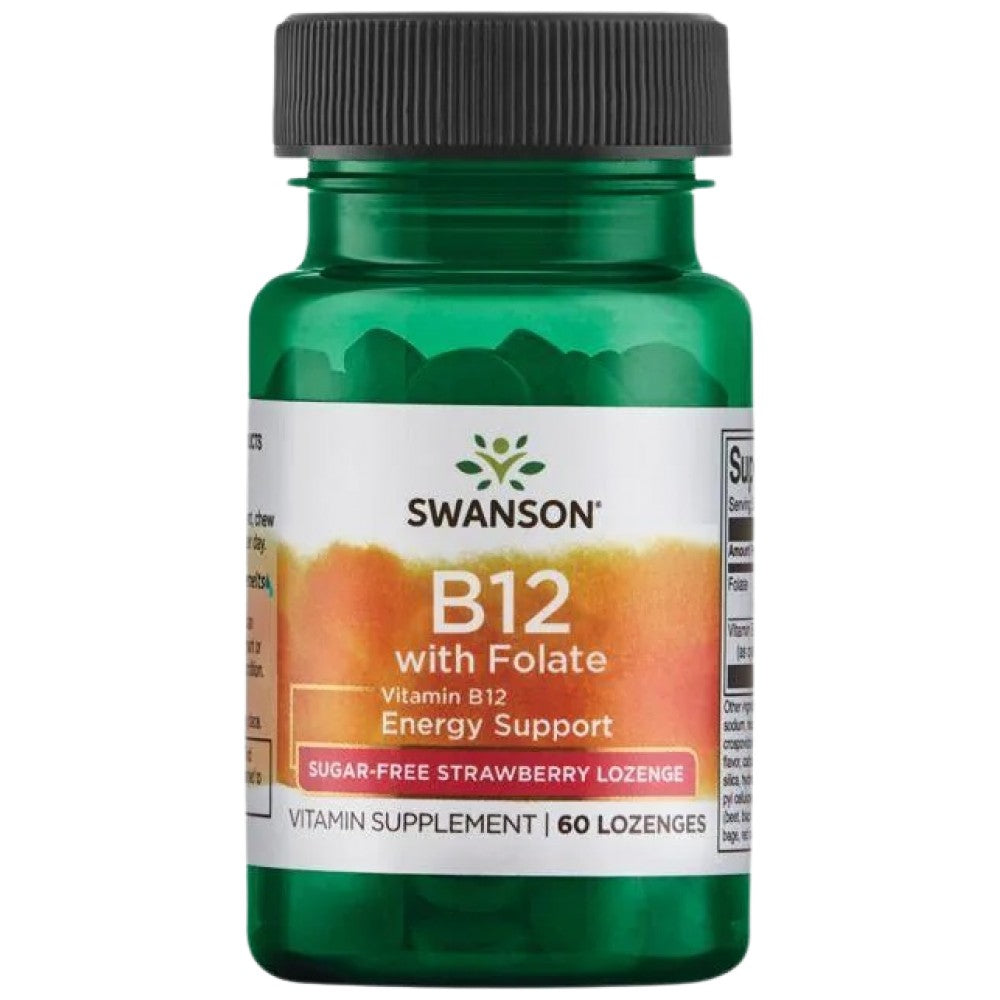 B12 1000 mcg folsavval - 60 nyelvalatti tabletta