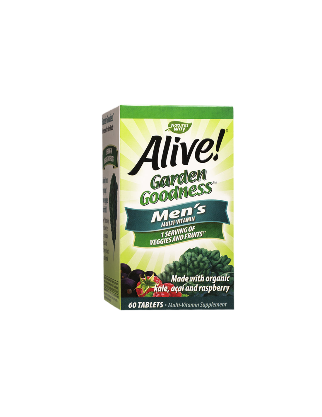 Alive! Garden Goodness Men's Multi - 60 Tablets - Nutra Best Europe
