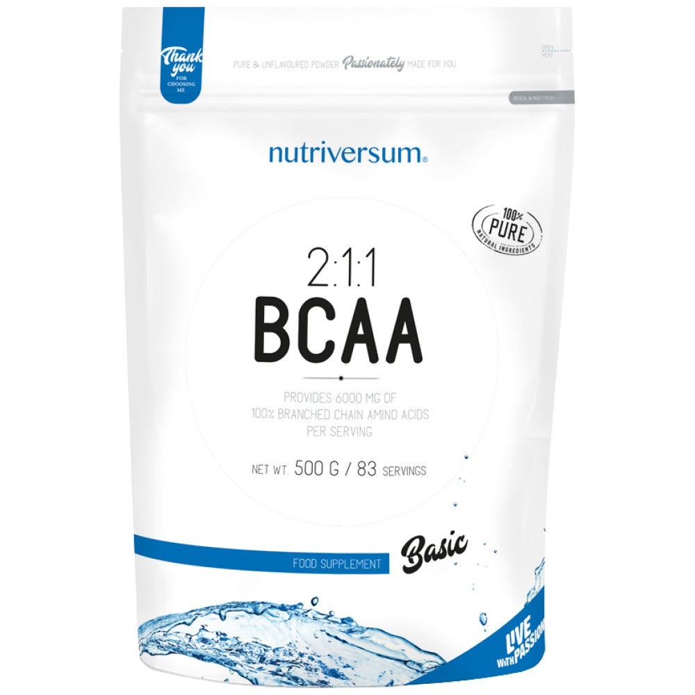 BCAA 2:1:1 por - 500 gramm