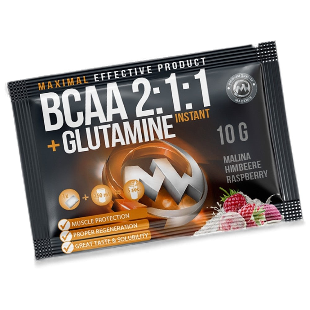 BCAA + glutamin 10 gramm