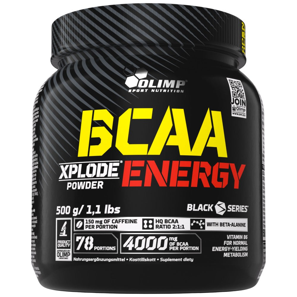 BCAA Xplode Powder Energy - 500 grams - Nutra Best Europe