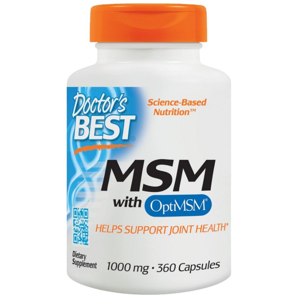 LEGJOBB MSM 1000 mg | OptiMSM-mel - 360 kapszula