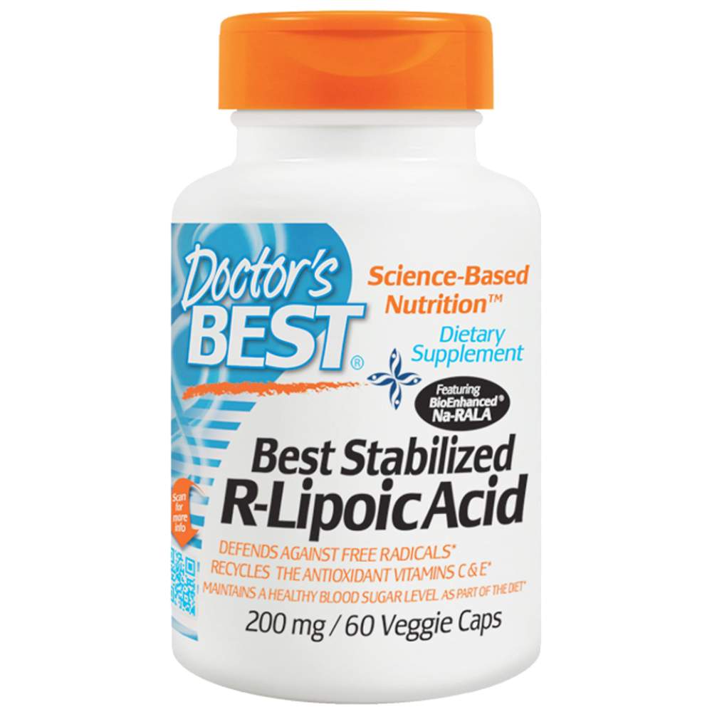 LEGJOBB R-liponsav/Stabilizált NA-R-ALA 200 mg - 60 kapszula