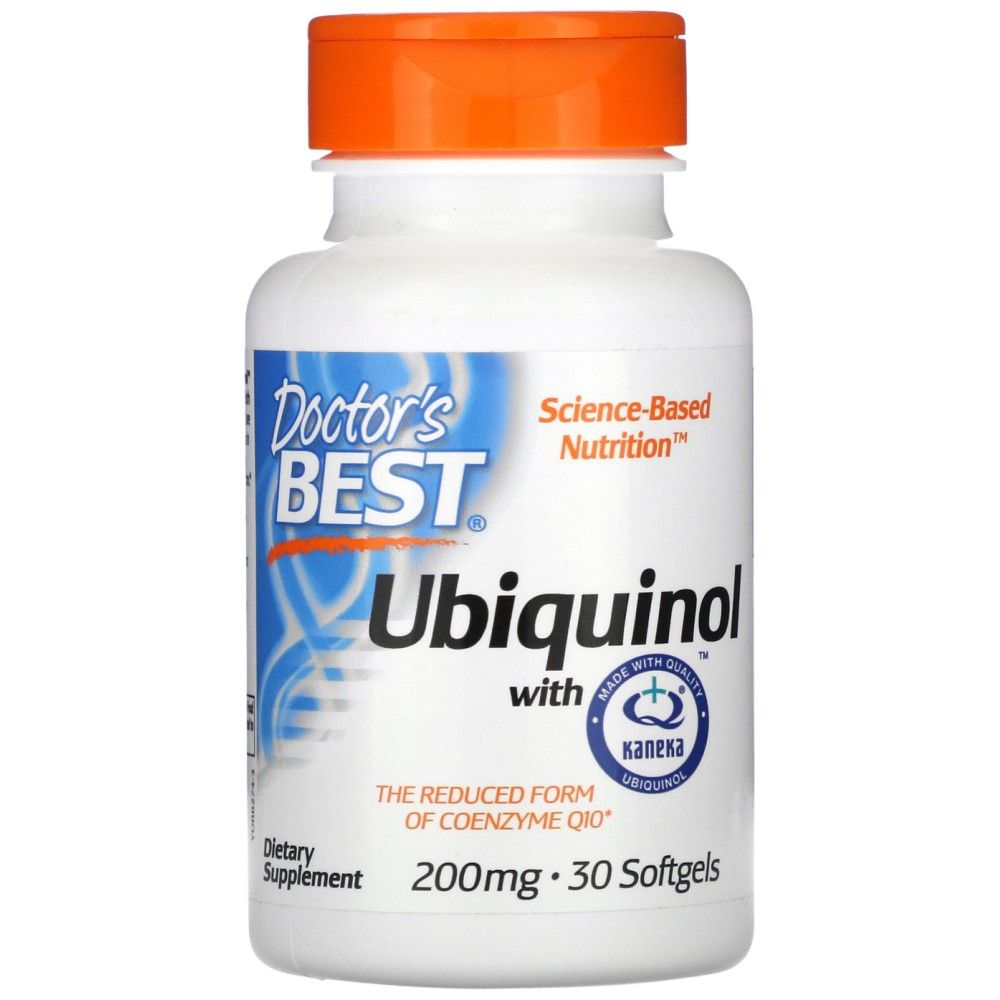 BEST Ubiquinol Kaneka QH 200 mg - 30 gél kapszula