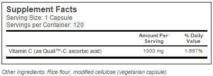 BEST C-vitamin + Quali™ C 1000 mg - 120 kapszula