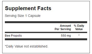 Méhpropolisz 550 mg - 60 kapszula
