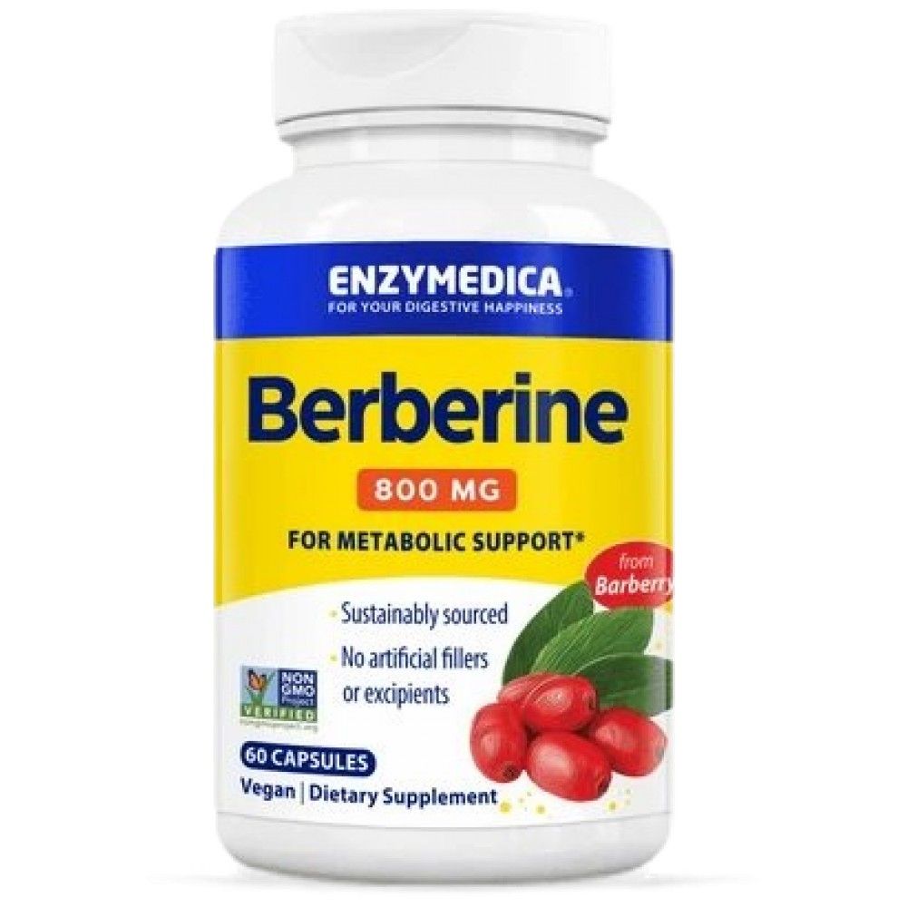 Berberin 800 mg - 60 kapszula