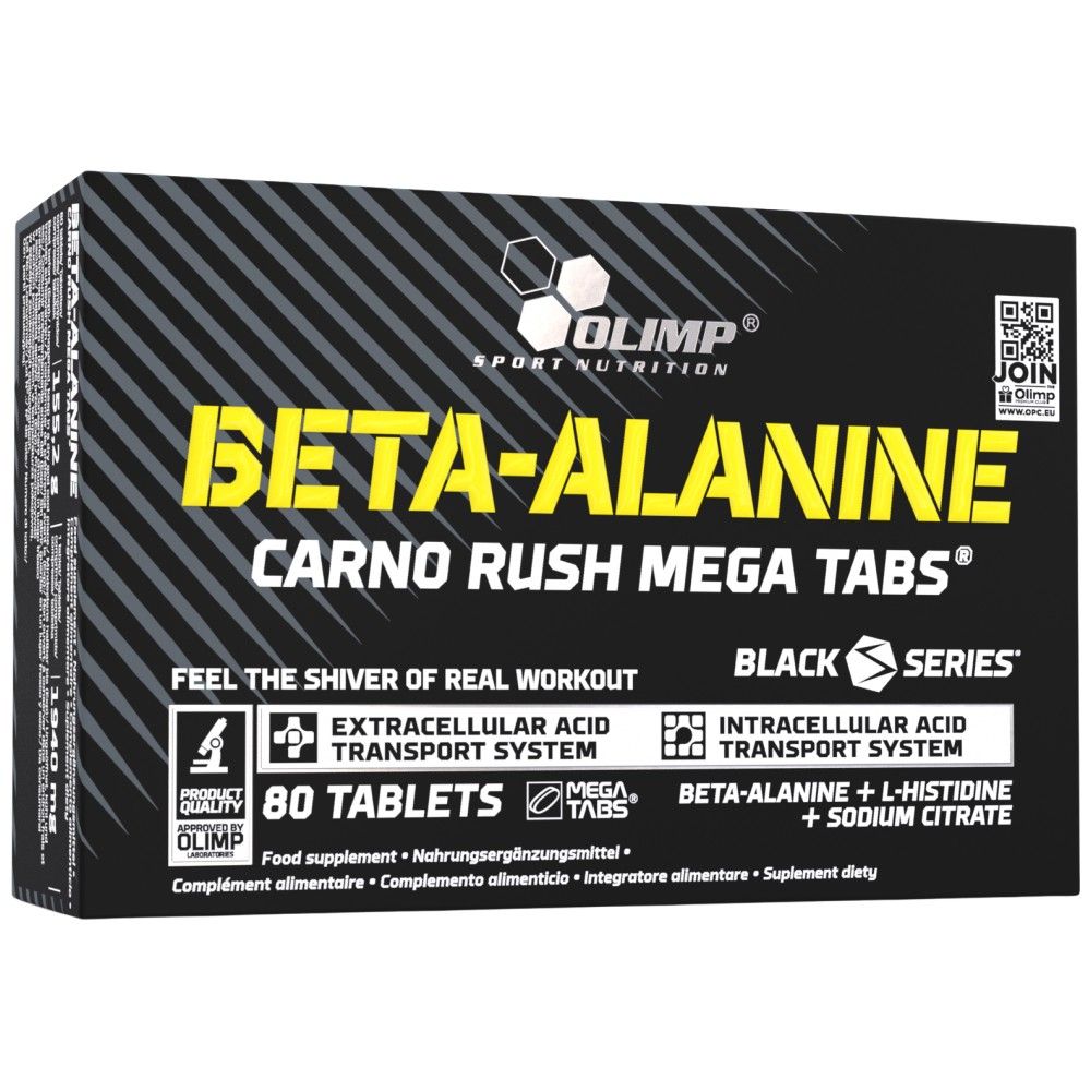 Beta-Alanine Carno Rush - 80 Tablets - Nutra Best Europe