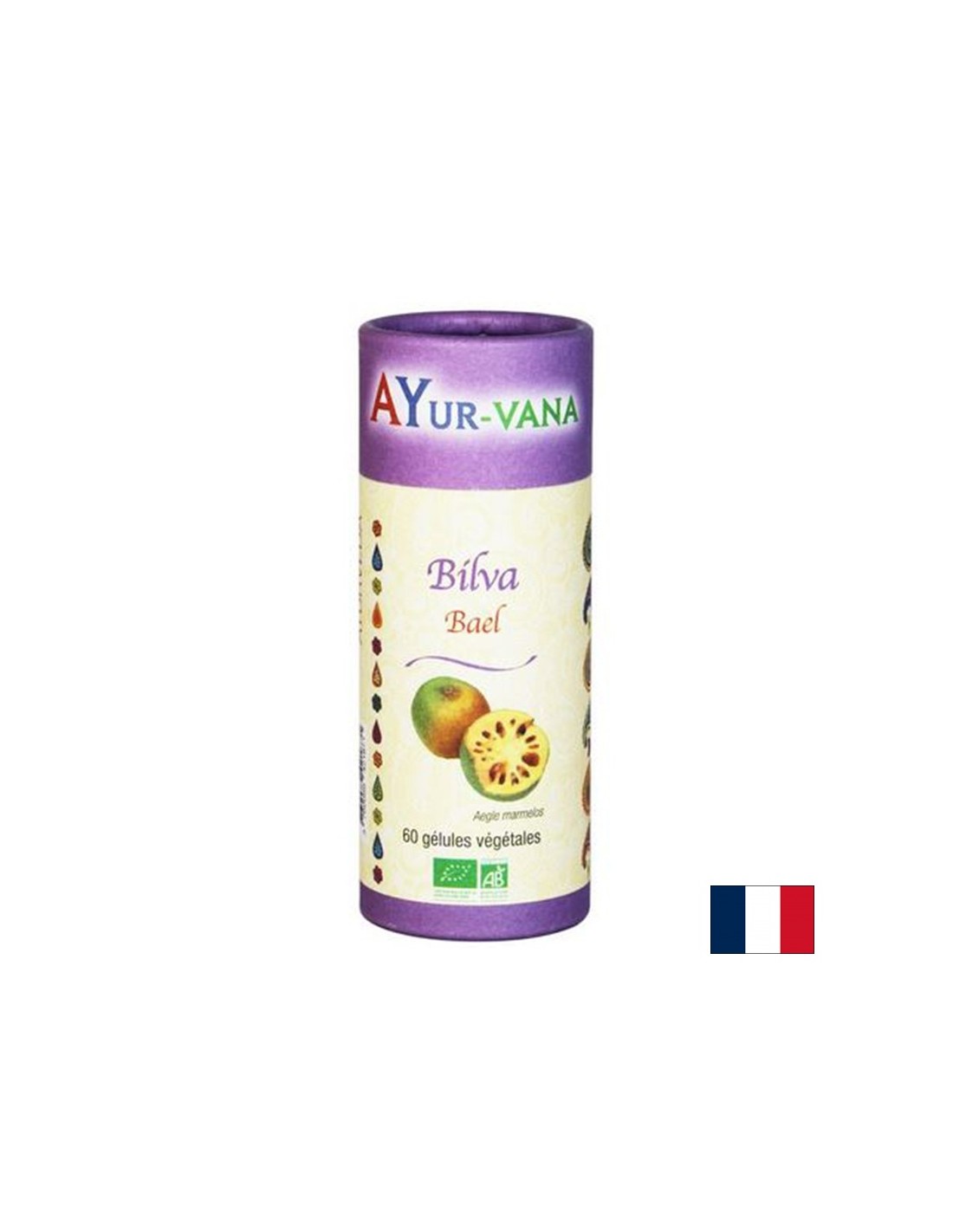 Gyógynövényes hashajtó - Bilva (Bilva Ayurvana), 300 mg x 60 kapszula