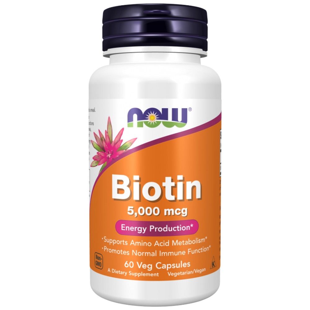 Biotin 5000 mcg - 60 kapszula