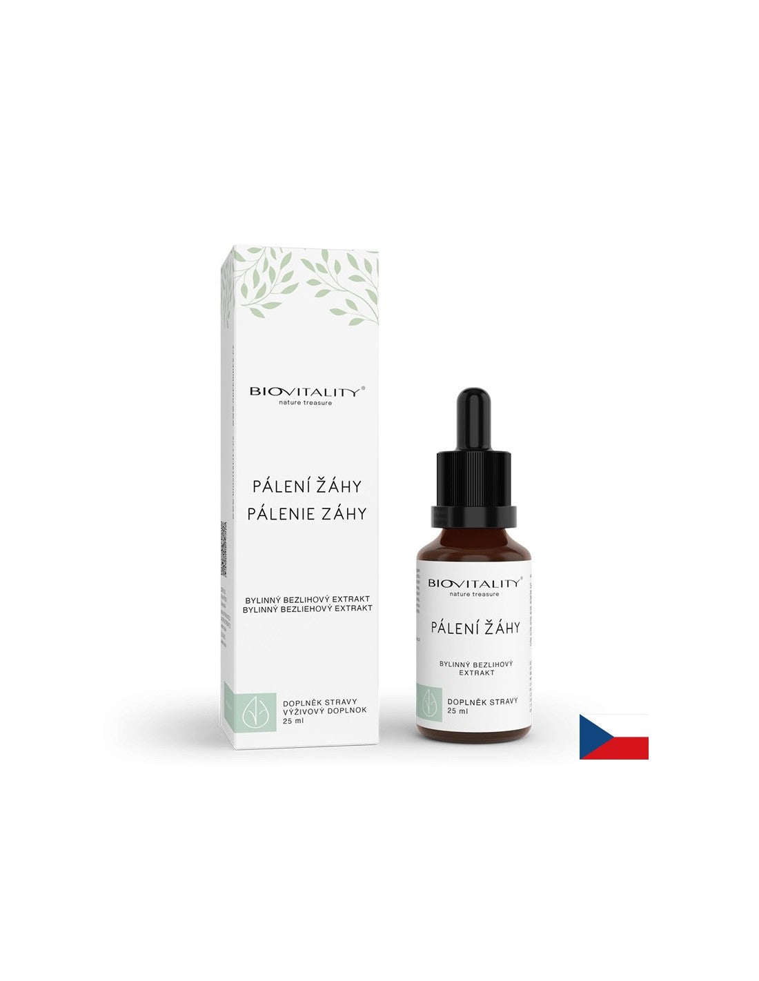 Emésztés és gyomor-bél traktus Biovitality®, 25 ml tinktúra (alkoholmentes)