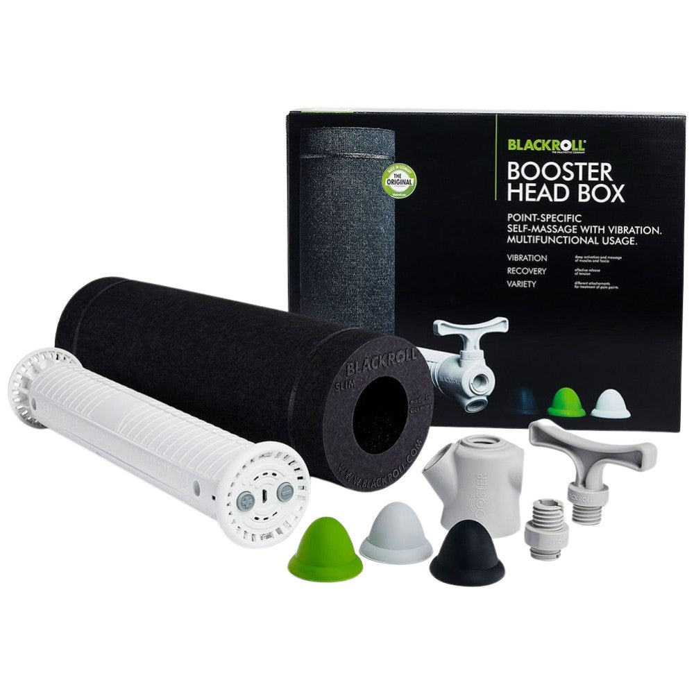 <tc>Blackroll</tc>® Booster Head Box | Habhenger, masszírozó és tartozékok készlete