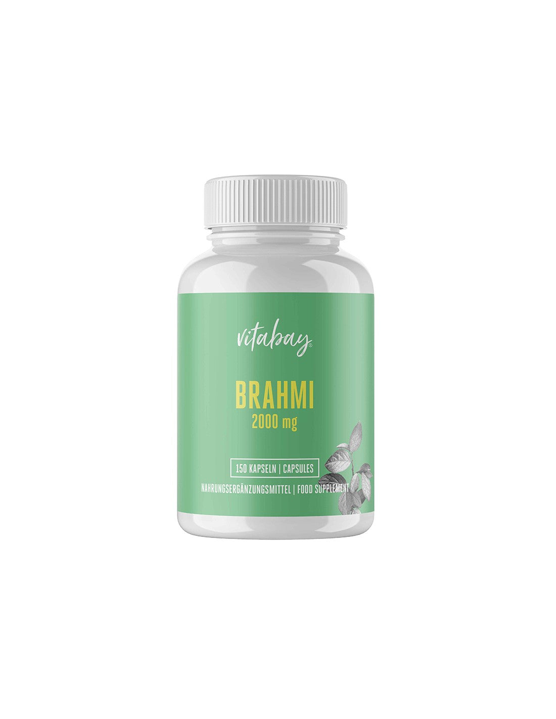 Brahmi - Brahmi kivonat 2000 mg, 150 kapszula <tc>Vitabay</tc>