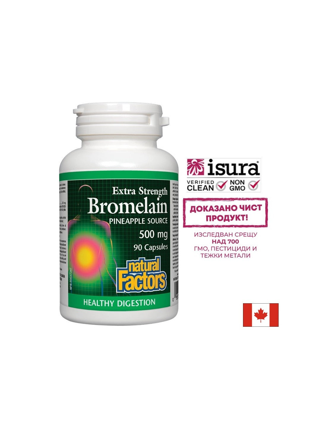 Bromelain-hidroklorid 500 mg - 90 kapszula