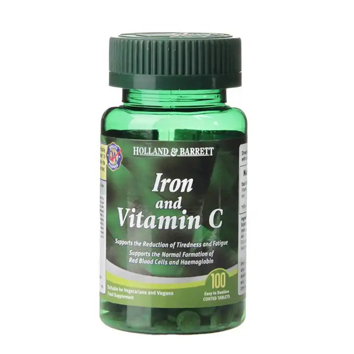 Vas és C-vitamin (Vas és C-vitamin) 90 tabletta HOLLAND & BARRETT