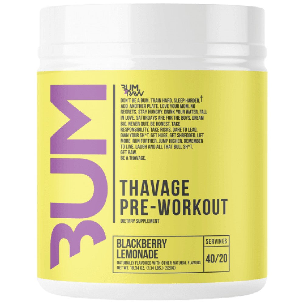 CBUM Thavage Pre-Workout | nitroziginnel - 520 gramm