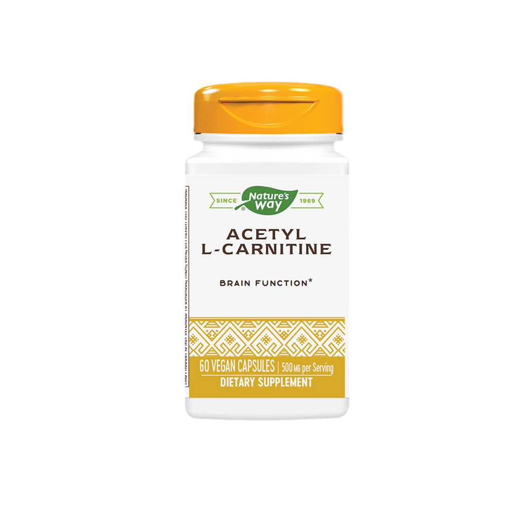 Acetyl L-Carnitine 500 mg - 60 capsules - Nutra Best Europe