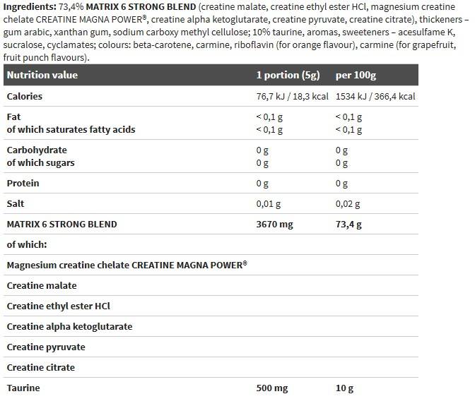 CREATINE XPLODE - 500 gramm