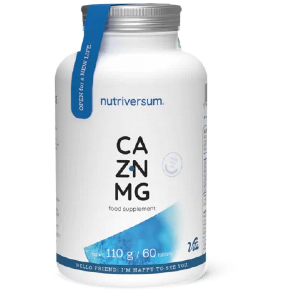 Ca/Zn/MG | Kalcium-magnézium-cink formula - 60 tabletta