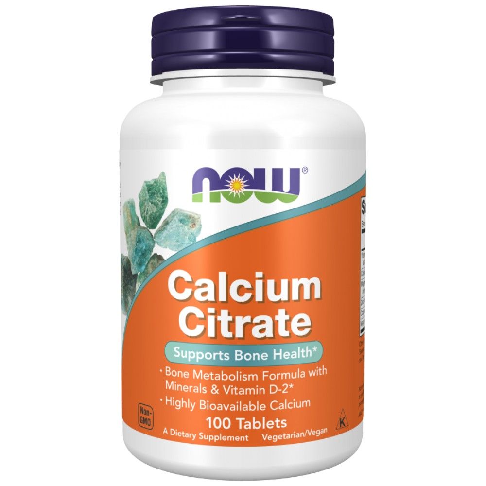 Kalcium-citrát ásványi anyagokkal & D-2-vitamin 300 mg - 100 tabletta