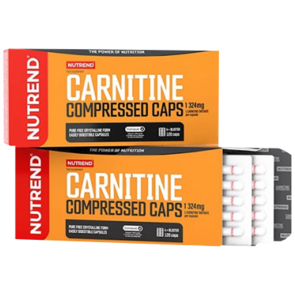 Carnitine Compressed Caps - 120 kapszula