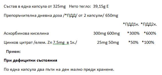 Celimax C + Cink 90 kapszula