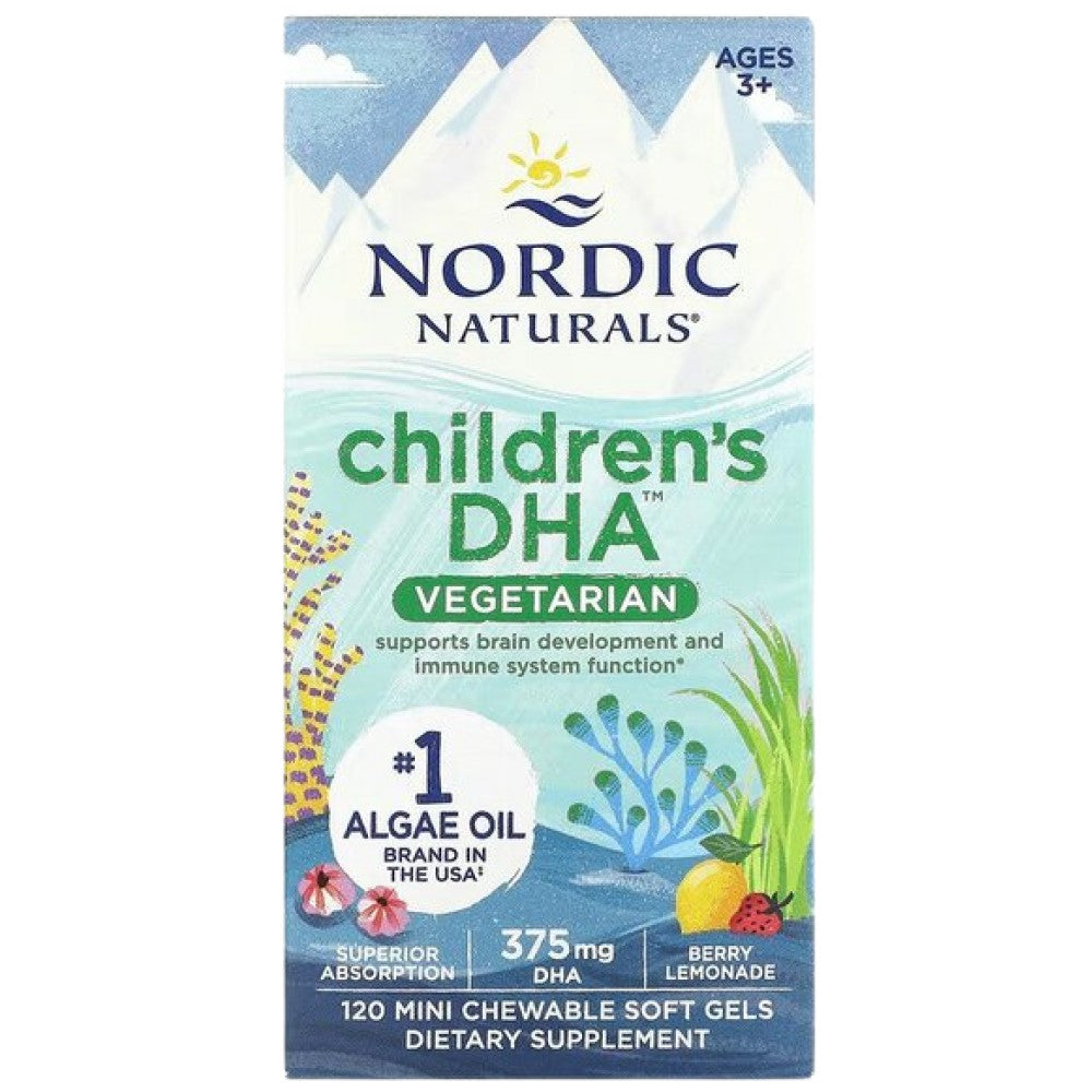 Gyermek DHA vegetáriánus 375 mg - 120 rágótabletta