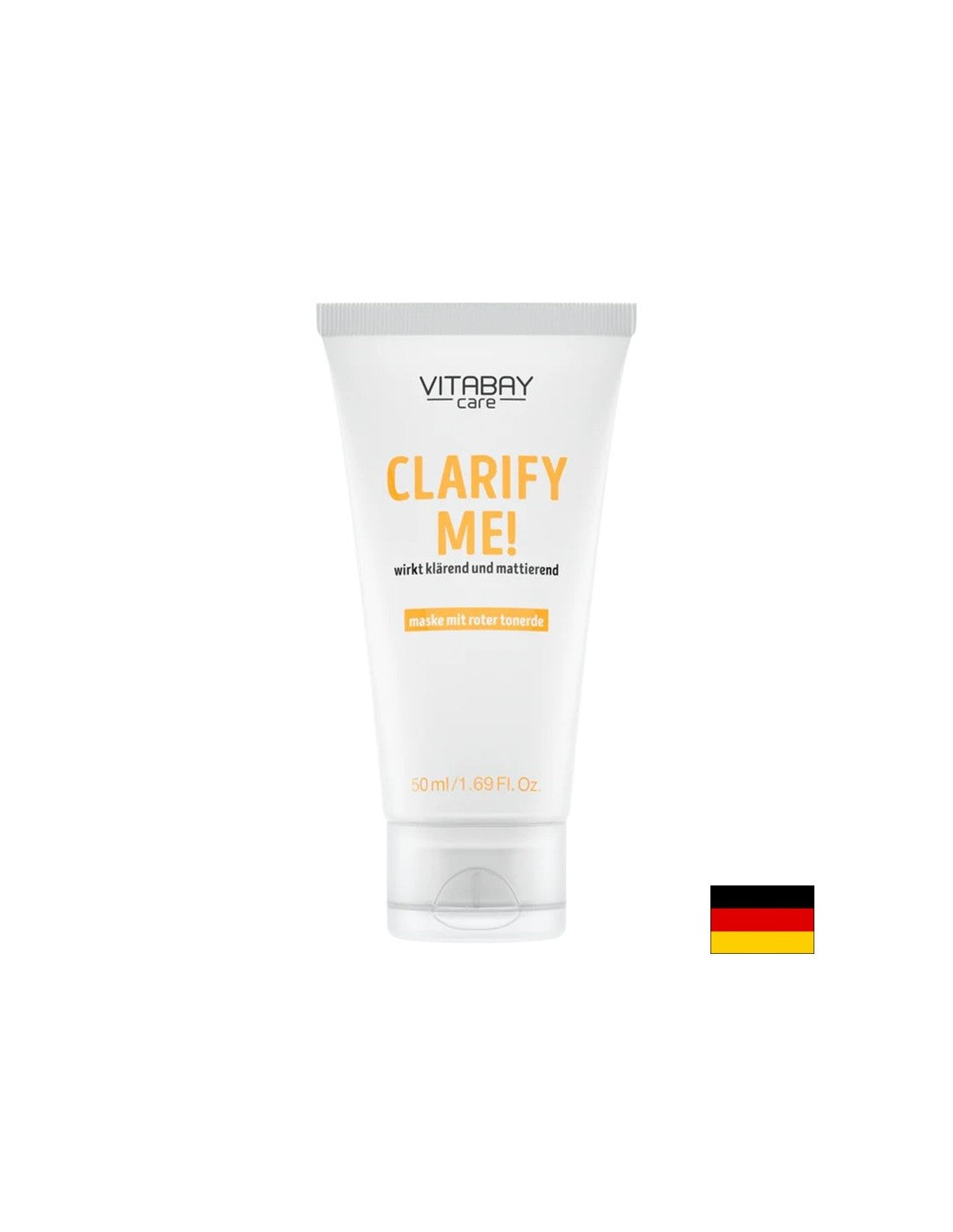 Arcmaszk vörös agyaggal és mésszel Clarify Me, 50 ml