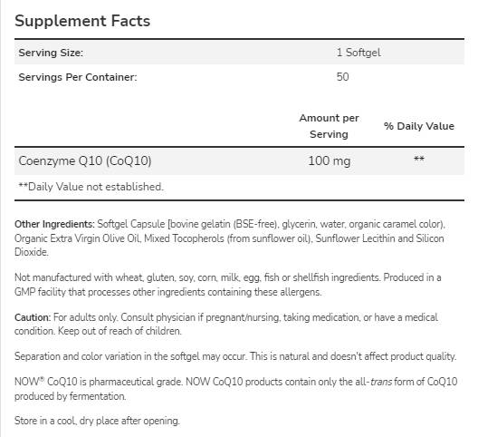 CoQ10 100 mg - 150 gél kapszula