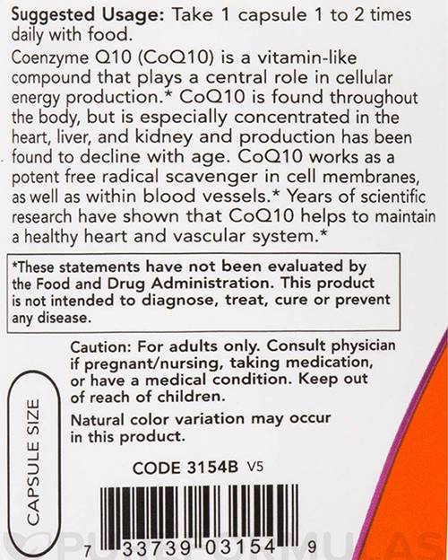 CoQ10 60 mg - 60 kapszula