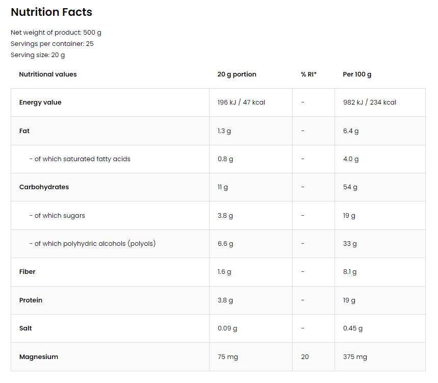 Cocoa Fit/Egészséges kakaóital 500 gramm